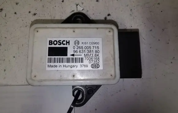 Citroen C4 Grand Picasso ESP acceleration yaw rate sensor 0265005715 9663138180