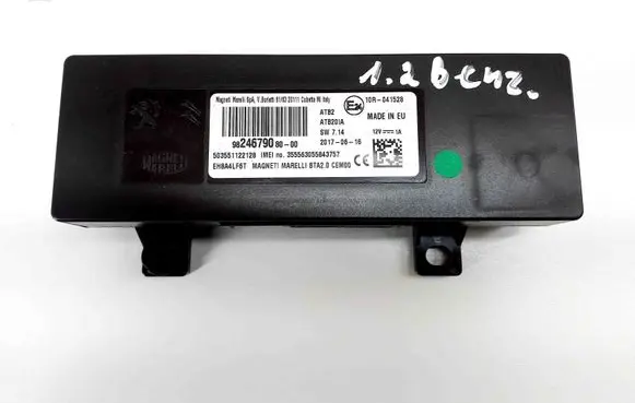 Peugeot 5008 II Bluetooth control unit module 9824679080