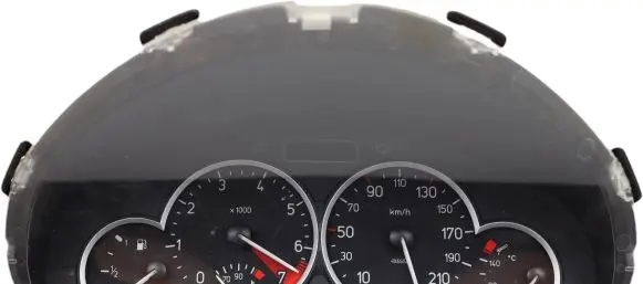 Peugeot 206 Speedometer (instrument cluster) 9659729480 000647402