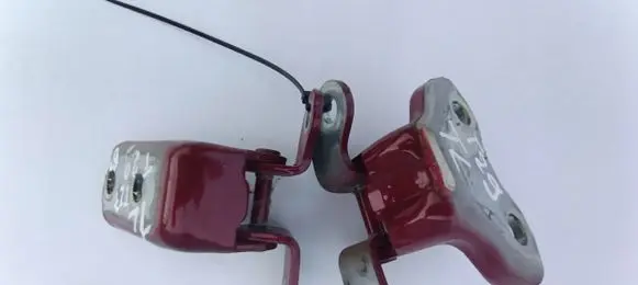 Rear door hinge set