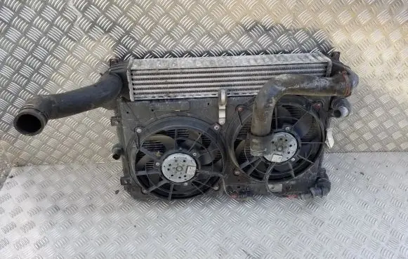 Seat Alhambra (Mk1) Radiator set 7M3121203 YM218A247CA