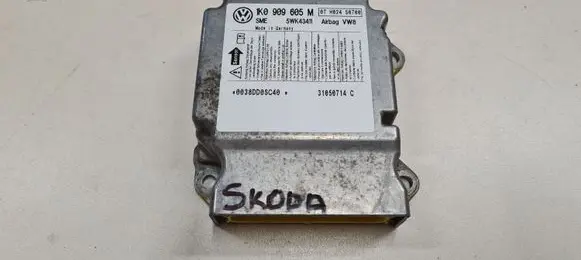 Skoda Octavia Mk2 (1Z) Airbag control unit/module 1K0909605M 5WK43411 31050714C