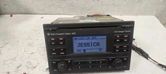 Volkswagen Sharan Radio/CD/DVD/GPS head unit 1j0035191a 7612001377 1j0035191