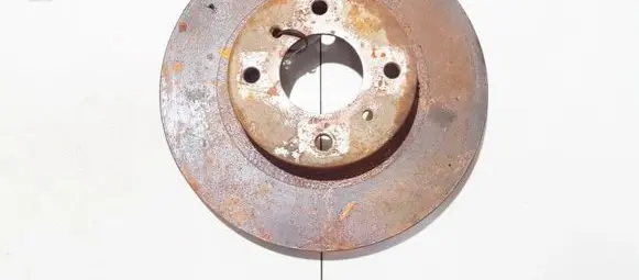 Nissan Almera N16 Front brake disc ventiliuojamas