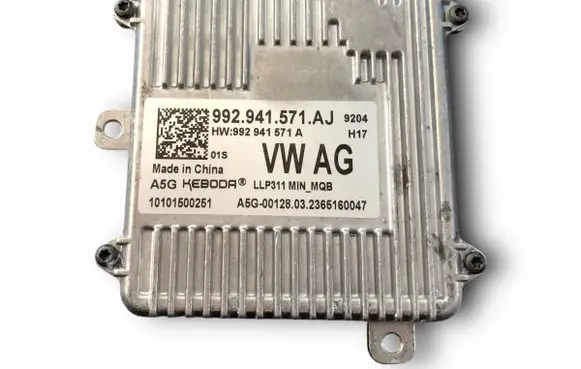 Skoda Kamiq LED ballast control module 992941571AJ