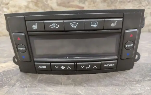 Cadillac SRX Climate control unit 25770603