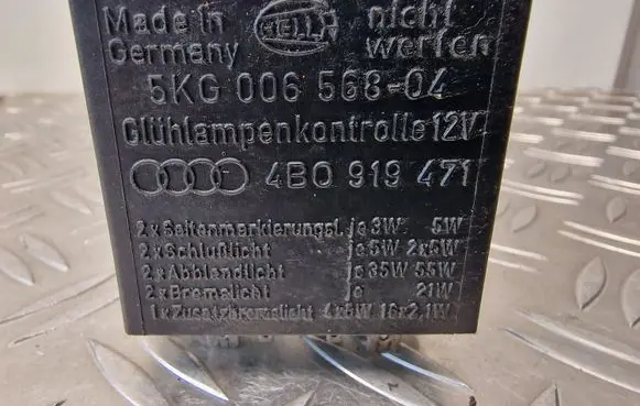 Audi A8 S8 D2 4D Other relay 5KG00656804