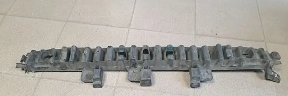 Front bumper foam support bar