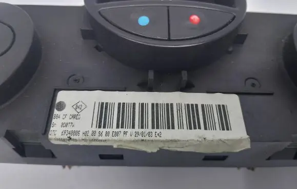 Renault Megane II Climate control unit 69340005