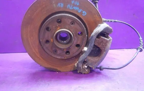 Fiat Punto (199) Front wheel hub spindle knuckle