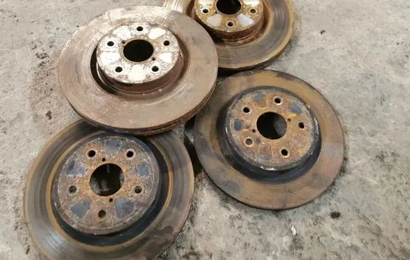 Subaru Outback (BS) Brake discs and calipers set 