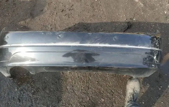 Mercedes-Benz C AMG W204 Rear bumper JUODAS