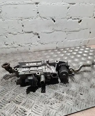 Jaguar XF X250 EGR valve cooler 9X209U438DA