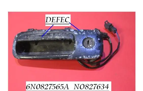Ford Galaxy Tailgate/trunk/boot exterior handle 6N0827565A NO827634