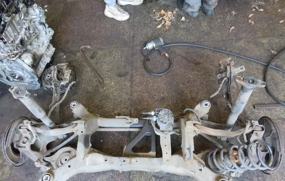 Rear beam
