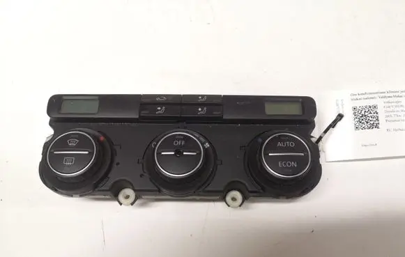 Volkswagen Golf V Climate control unit 74641450