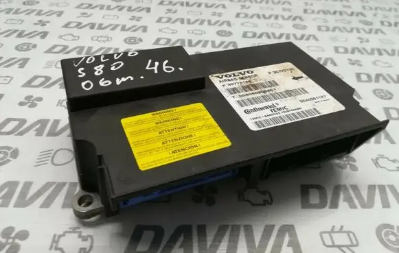 Volvo S80 Airbag control unit/module 30773720 00403611A7 P30773720