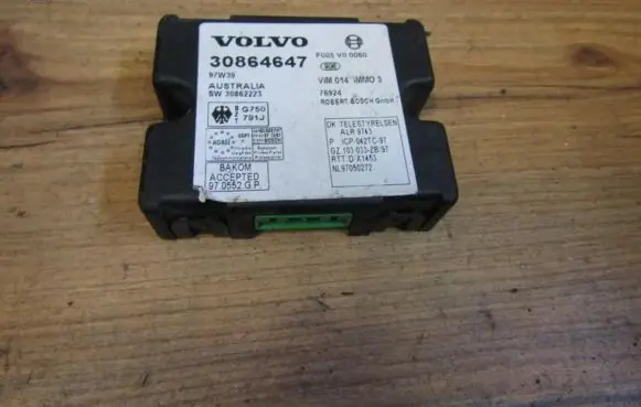 Volvo S40, V40 Other control units/modules 30864647 sw30862223