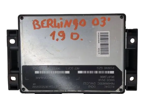 Citroen Berlingo Engine control unit/module 81224C R04080035C 018046GZG