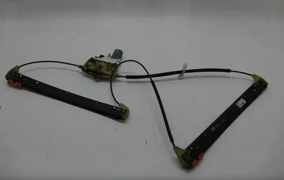 Audi A6 S6 C6 4F Rear door window regulator with motor 4F0837462D