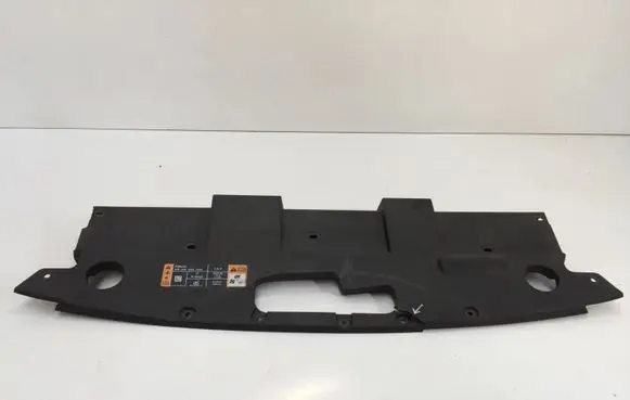 Engine bonnet/hood lock trim molding