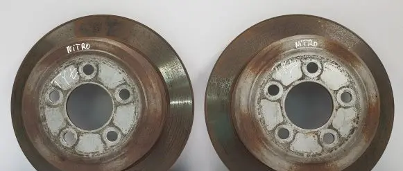 Dodge Nitro Rear brake disc