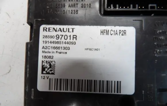 Renault Laguna III Other control units/modules 285909701R A2C96198500 A2C16661303