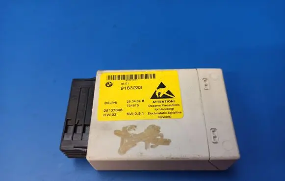 BMW 5 E60 E61 Center console control module 9183233 734675