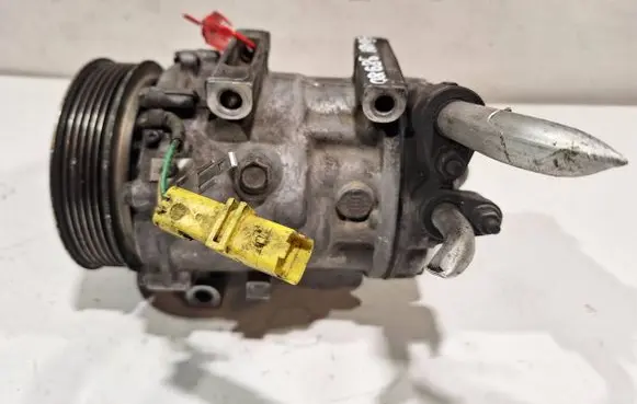 Peugeot 407 Air conditioning (A/C) compressor (pump) 9648138980