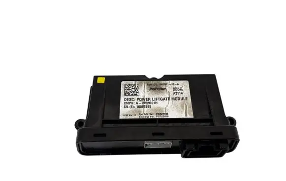 Tesla Model S Tailgate/trunk control unit/module 100751100A 10092898 A0752G01H