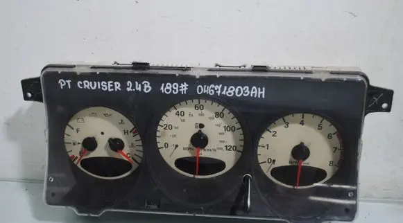Chrysler PT Cruiser Speedometer (instrument cluster) 04671803AH