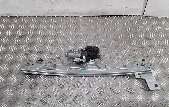 Peugeot 207 Rear door window regulator with motor 9681182280
