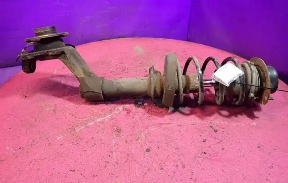 Opel Astra F Front shock absorber with coil spring