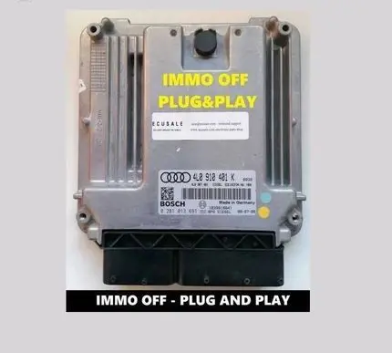 Audi Q7 4L Engine control unit/module 0281013691 4L0910401K 4L0907401
