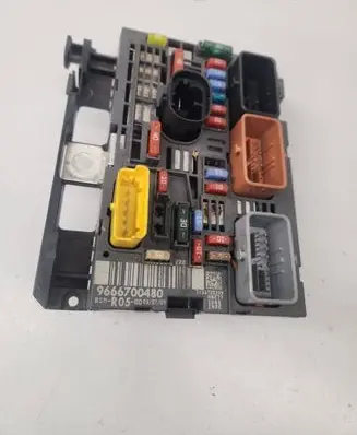 Peugeot 308 Fuse module 9666700480