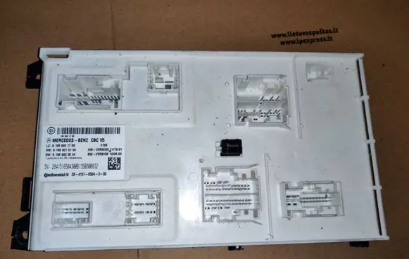 Mercedes-Benz ML W166 Comfort/convenience module A1669001708