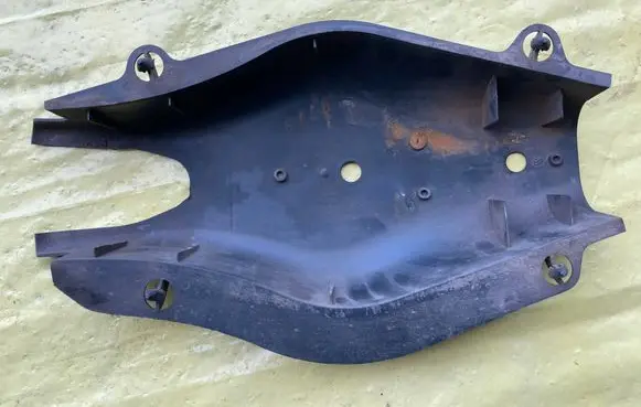 Mercedes-Benz C AMG W204 Rear underbody cover/under tray A2043521588