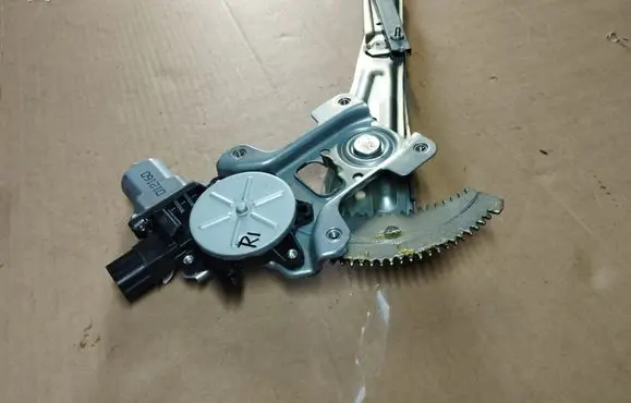 Peugeot 4007 Front door window regulator with motor 5713A086