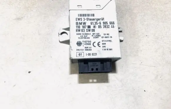 Mini One - Cooper R50 - 53 Immobilizer control unit/module 61356905666 6135-6905666