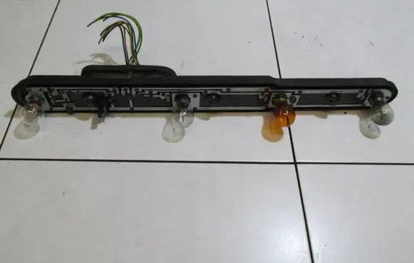 Ford C-MAX I Rear bumper lower part trim 