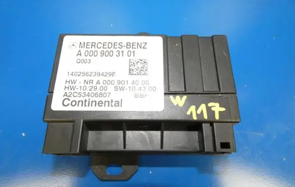 Mercedes-Benz CLA C117 X117 W117 Fuel injection pump control unit/module 0009003101