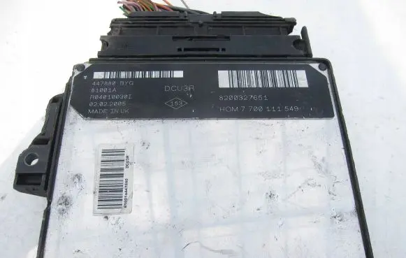 Renault Kangoo I Engine control unit/module 8200327651 7700111549