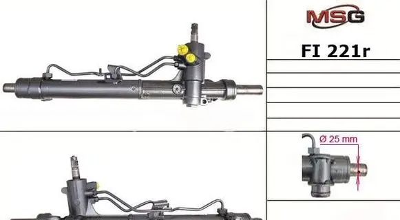 Fiat Doblo Steering rack 51885796 51854419 51878596