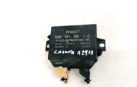 Renault Laguna II Parking PDC control unit/module 8200051286E 8200051286-E