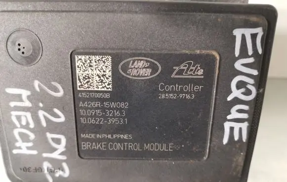 Land Rover Range Rover Evoque L538 ABS Pump A426R15WO82