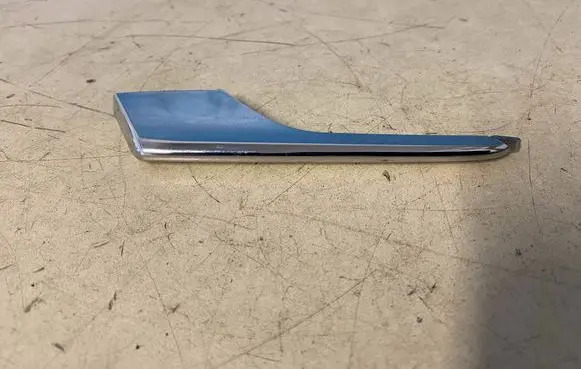 Tesla Model X Front bumper splitter molding 104961100F
