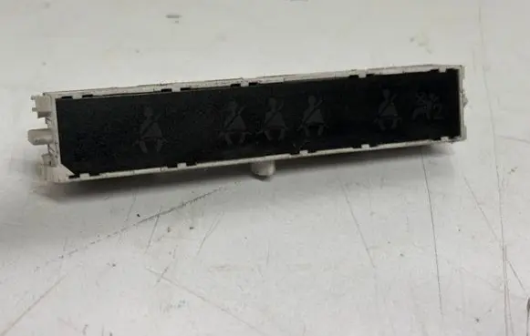 Peugeot 207 Screen/display/small screen 9665103980