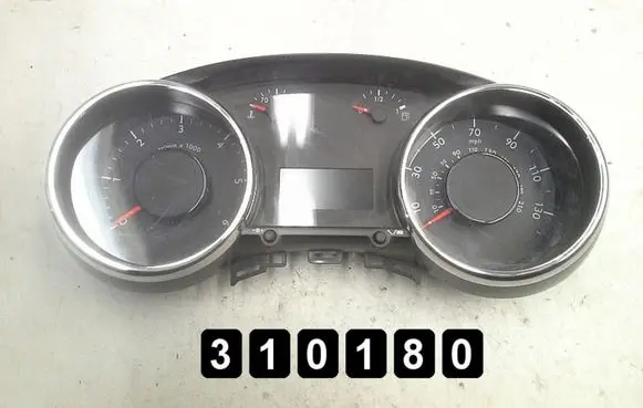 Peugeot 3008 I Speedometer (instrument cluster) 9666625880