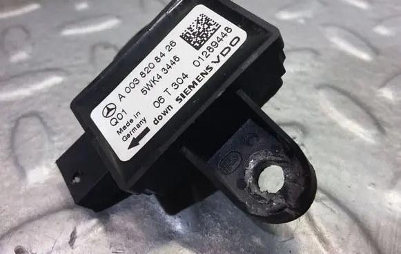 Airbag deployment crash/impact sensor