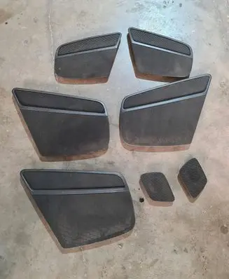 Audi A4 S4 B8 8K Front door speaker cover trim 8K0035409L 8K0035436 8K0035420
